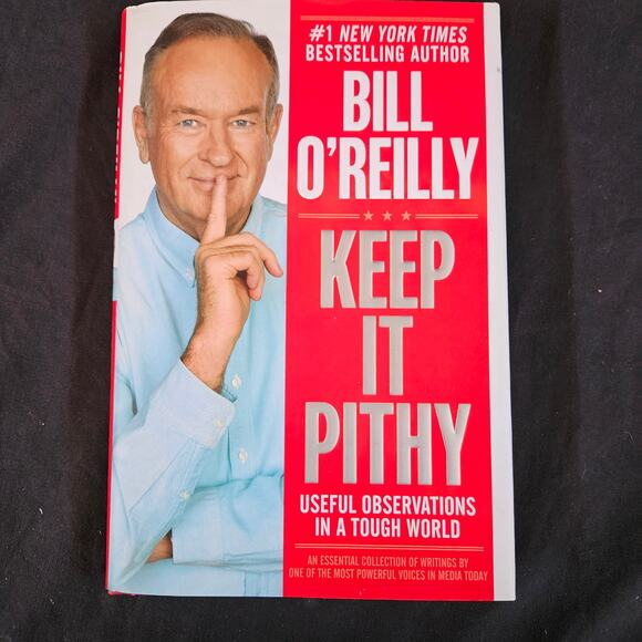 Bill O'Reilly Set of 3 Books Hard Cover First Editions Pithy, Trump, Warrior - Picture 3 of 13